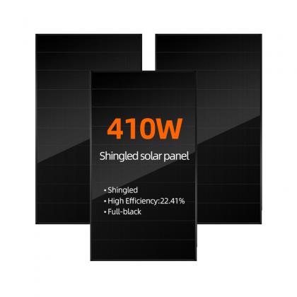 shingled 410w solar panel.