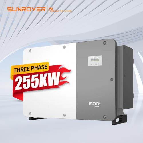 Solis Three Phase 255KW Grid-Tied Inverters 12 MPPT Design.