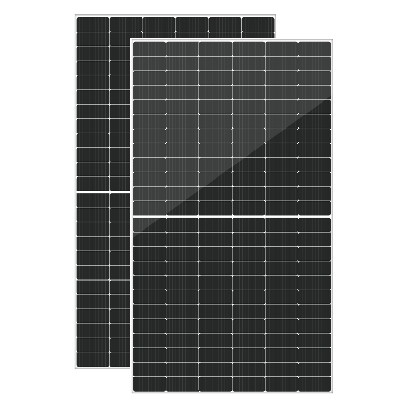 Half cell solar panels