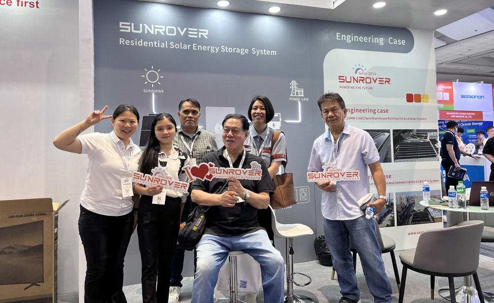 SUNROVER dinamiza a exposição solar e de armazenamento das Filipinas com engajamento recorde e pedido histórico