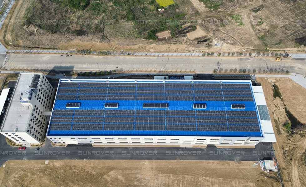 SUNROVER impulsiona projeto histórico de energia solar em telhados de 892,8 kW com total expertise interna
