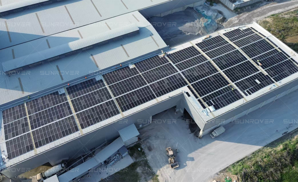 SUNROVER 682.92KW Rooftop Solar Project Achieves Grid Connection