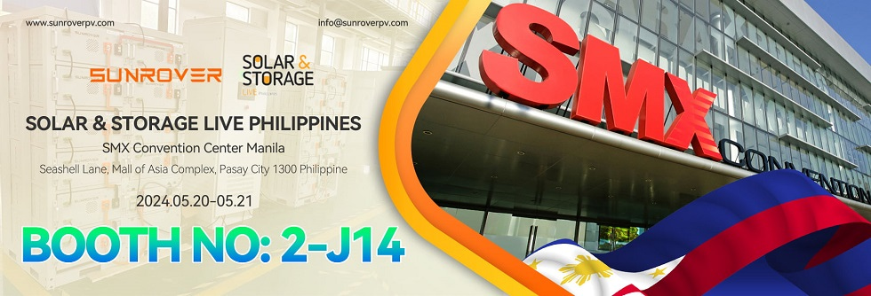 SUNROVER está pronta para participar da Exposição de Energia Fotovoltaica Solar & Storage Live Filipinas 2024
