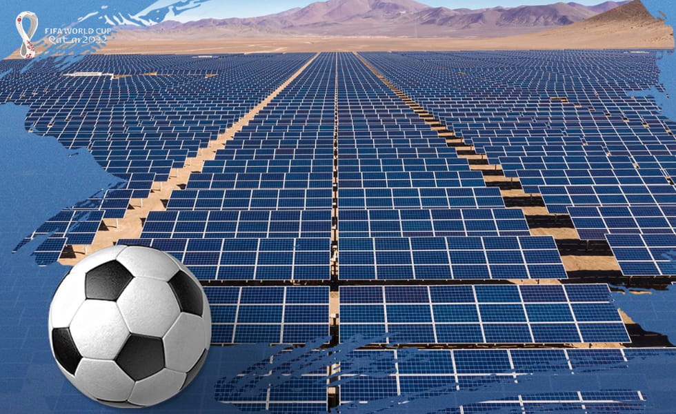 Fabricação fotovoltaica da China ajuda Qatar a construir uma 