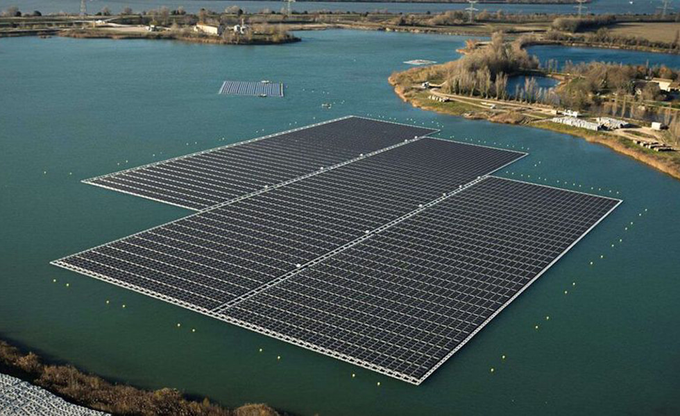 6,5 bilhões! O projeto de base fotovoltaica offshore de 1,09 GW do China Energy Group está conectado à rede!