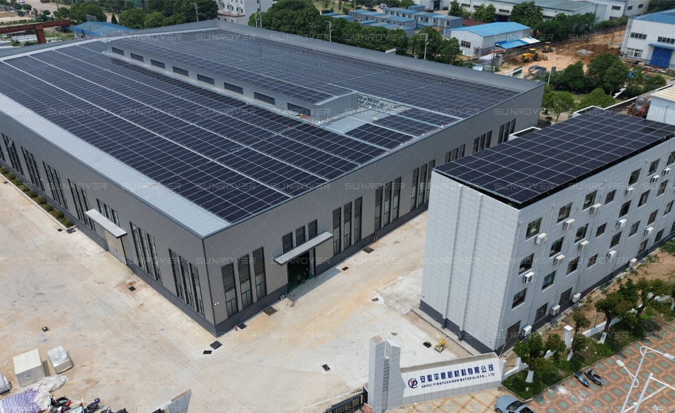 SUNROVER’s 1.012 MW Rooftop Solar Project in Anhui Achieves Grid Connection, Boosting Clean Energy Adoption