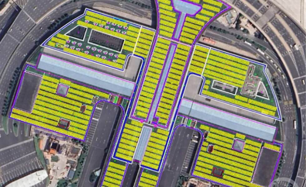 O maior projeto fotovoltaico da China! Começa a construção deste aeroporto!